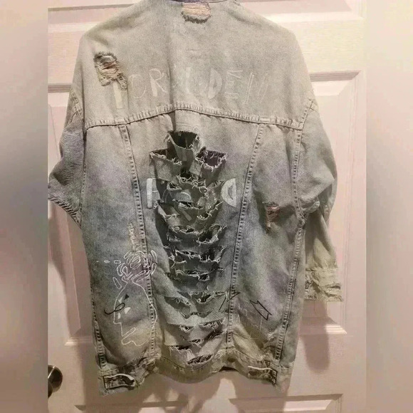 ZARA JEAN JACKET MED - Picture 6 of 7